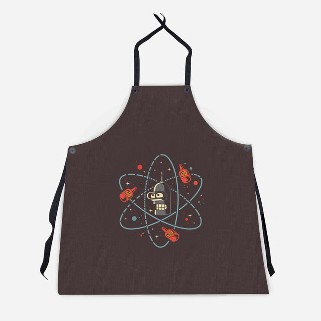 Beer Orbit-Unisex-Kitchen-Apron-erion_designs