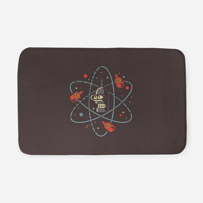 Beer Orbit-None-Memory Foam-Bath Mat-erion_designs