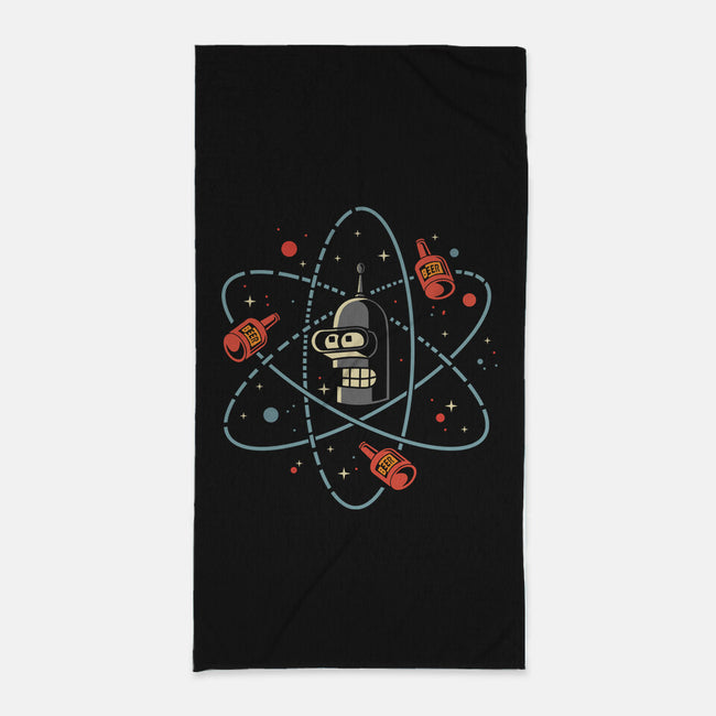 Beer Orbit-None-Beach-Towel-erion_designs