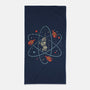 Beer Orbit-None-Beach-Towel-erion_designs