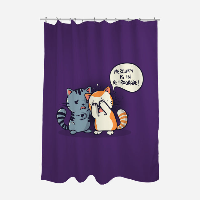 Stupid Mercury-None-Polyester-Shower Curtain-Freecheese