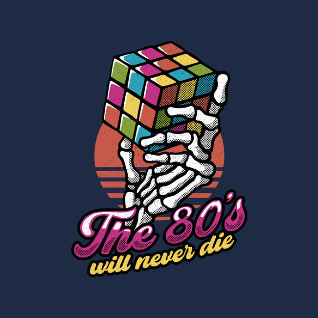 80s Will Never Die-None-Removable Cover-Throw Pillow-tobefonseca