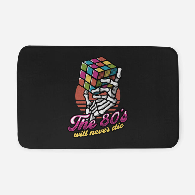 80s Will Never Die-None-Memory Foam-Bath Mat-tobefonseca