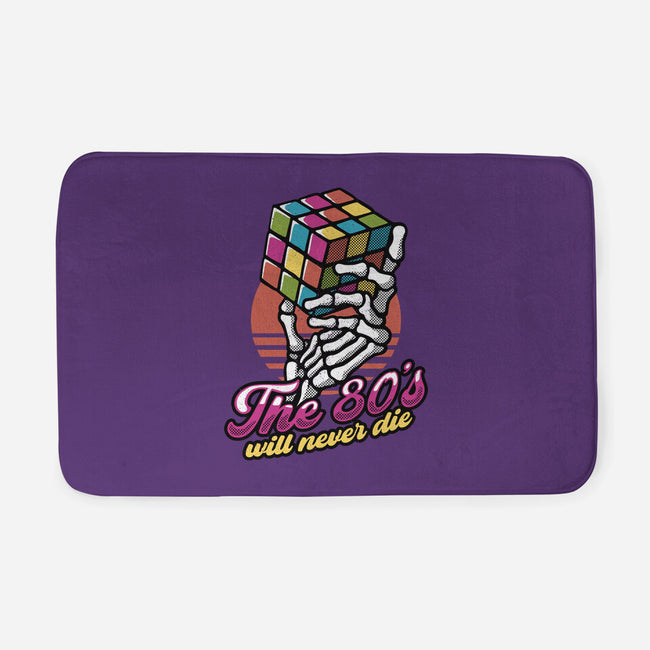 80s Will Never Die-None-Memory Foam-Bath Mat-tobefonseca