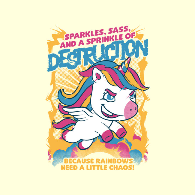 Unicorn Rainbows Destruction-None-Glossy-Sticker-Studio Mootant