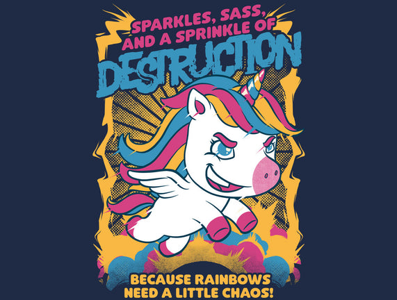 Unicorn Rainbows Destruction