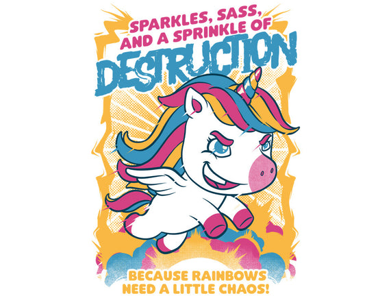 Unicorn Rainbows Destruction