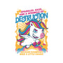 Unicorn Rainbows Destruction-Baby-Basic-Onesie-Studio Mootant