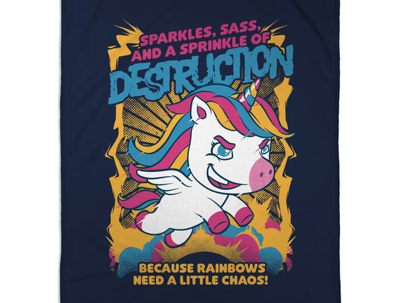 Unicorn Rainbows Destruction