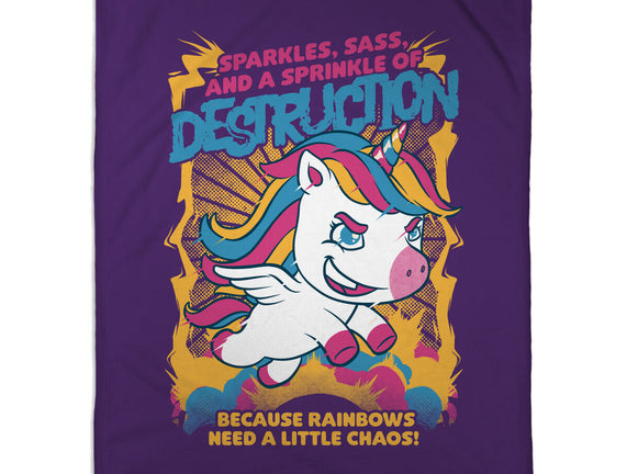 Unicorn Rainbows Destruction