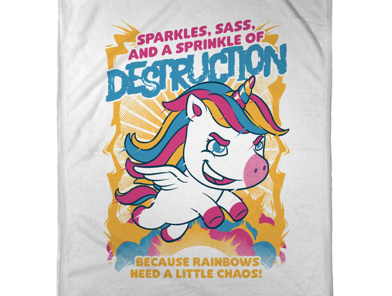 Unicorn Rainbows Destruction