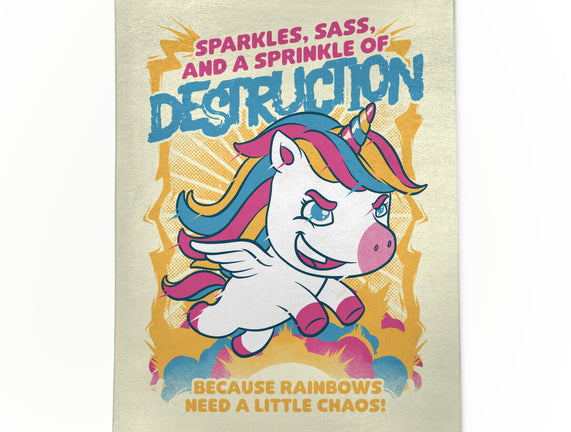 Unicorn Rainbows Destruction