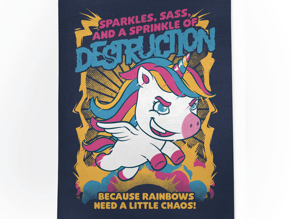 Unicorn Rainbows Destruction