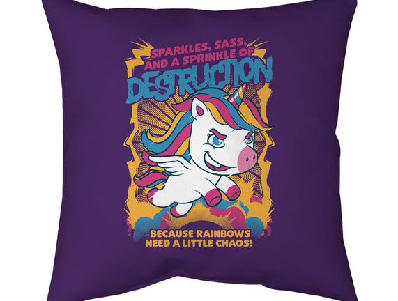 Unicorn Rainbows Destruction