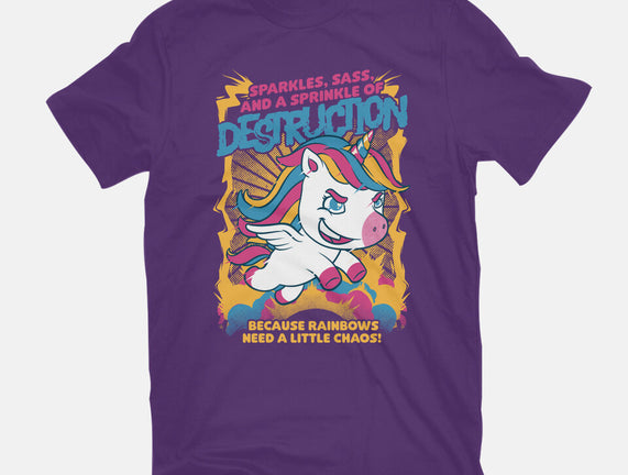 Unicorn Rainbows Destruction