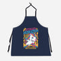 Unicorn Rainbows Destruction-Unisex-Kitchen-Apron-Studio Mootant