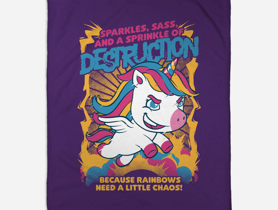 Unicorn Rainbows Destruction