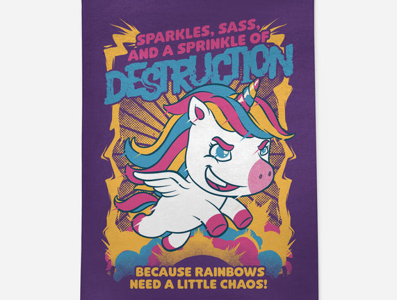 Unicorn Rainbows Destruction