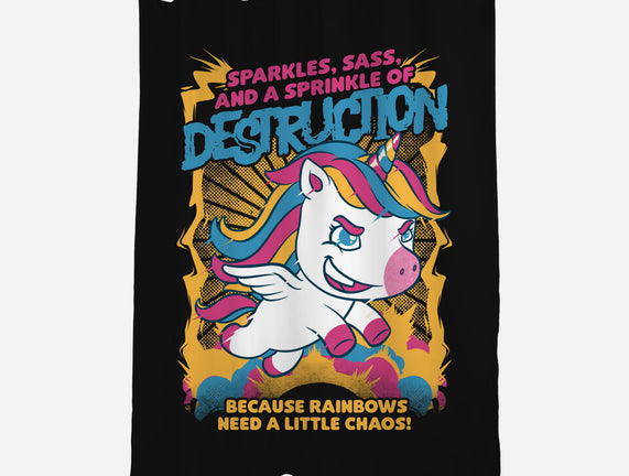 Unicorn Rainbows Destruction