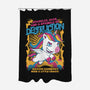 Unicorn Rainbows Destruction-None-Polyester-Shower Curtain-Studio Mootant