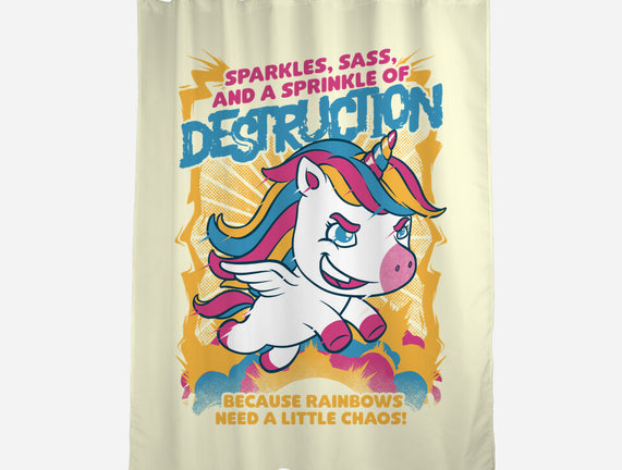 Unicorn Rainbows Destruction