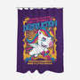 Unicorn Rainbows Destruction-None-Polyester-Shower Curtain-Studio Mootant