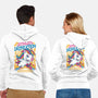 Unicorn Rainbows Destruction-Unisex-Zip-Up-Sweatshirt-Studio Mootant