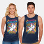 Unicorn Rainbows Destruction-Unisex-Basic-Tank-Studio Mootant