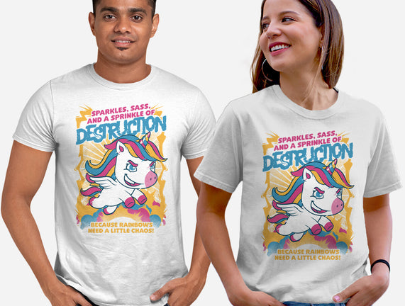 Unicorn Rainbows Destruction