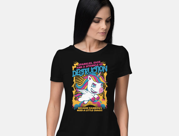 Unicorn Rainbows Destruction