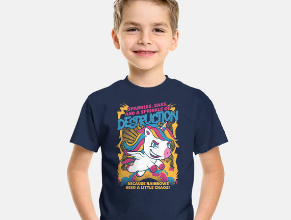 Unicorn Rainbows Destruction