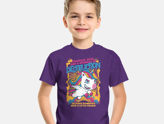 Unicorn Rainbows Destruction