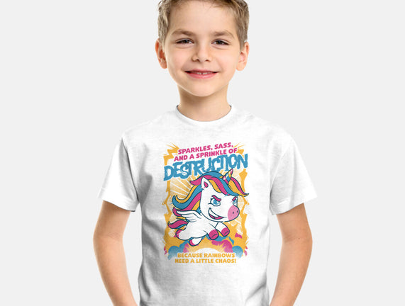 Unicorn Rainbows Destruction