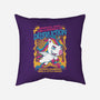 Unicorn Rainbows Destruction-None-Removable Cover-Throw Pillow-Studio Mootant