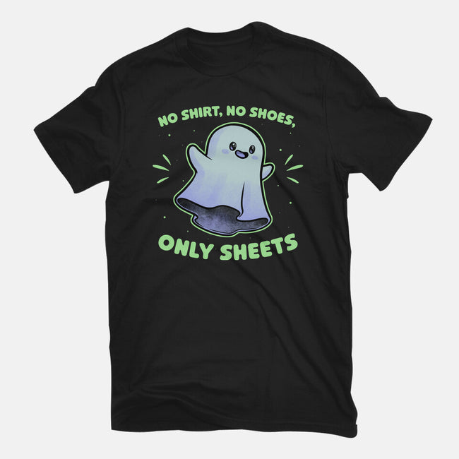 Cute Ghost Pun-Unisex-Basic-Tee-Studio Mootant