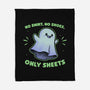 Cute Ghost Pun-None-Fleece-Blanket-Studio Mootant