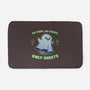 Cute Ghost Pun-None-Memory Foam-Bath Mat-Studio Mootant