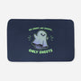 Cute Ghost Pun-None-Memory Foam-Bath Mat-Studio Mootant