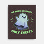 Cute Ghost Pun-None-Stretched-Canvas-Studio Mootant