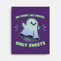 Cute Ghost Pun-None-Stretched-Canvas-Studio Mootant