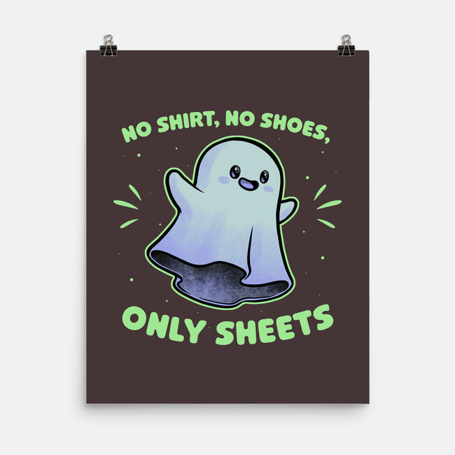 Cute Ghost Pun-None-Matte-Poster-Studio Mootant