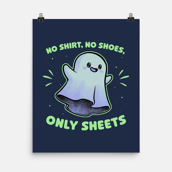 Cute Ghost Pun-None-Matte-Poster-Studio Mootant