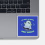 Cute Ghost Pun-None-Glossy-Sticker-Studio Mootant