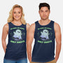 Cute Ghost Pun-Unisex-Basic-Tank-Studio Mootant