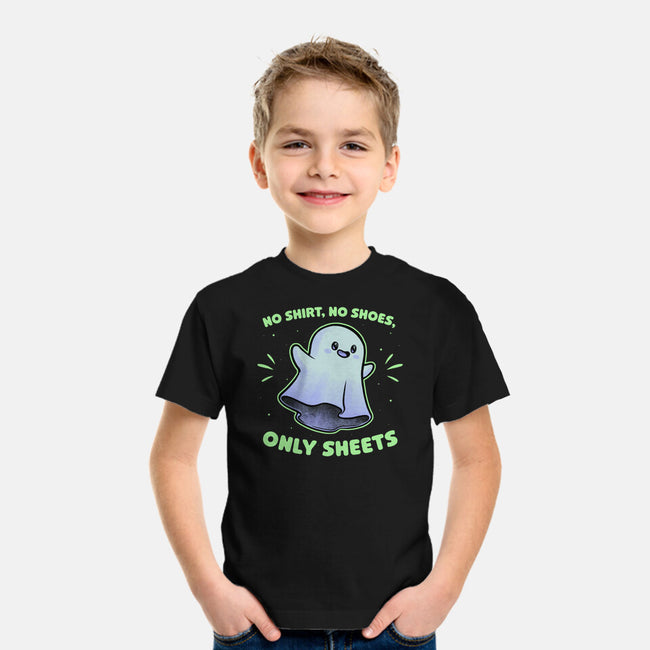 Cute Ghost Pun-Youth-Basic-Tee-Studio Mootant