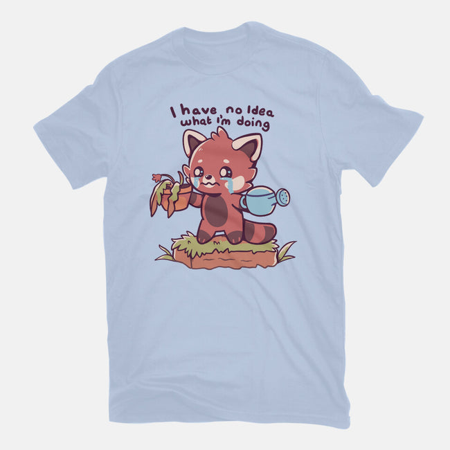 I Have No Idea-Unisex-Basic-Tee-TechraNova