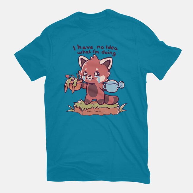 I Have No Idea-Unisex-Basic-Tee-TechraNova