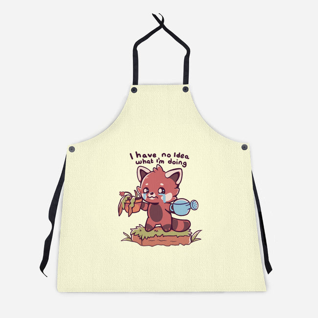 I Have No Idea-Unisex-Kitchen-Apron-TechraNova