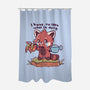 I Have No Idea-None-Polyester-Shower Curtain-TechraNova