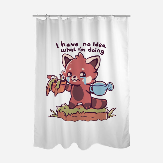 I Have No Idea-None-Polyester-Shower Curtain-TechraNova